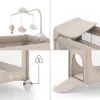 Детский манеж Kinderkraft с пеленатором Leody Up Beige (5902533930128) изображение 2