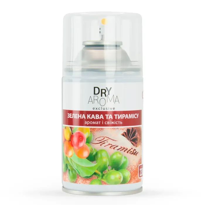 Освежитель воздуха Domo Dry Aroma Зеленый кофе и тирамису Для диспенсеров 250 мл (4820024946261)