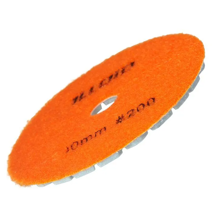 Круг зачистной Alloid Pro, алмазный, шлифовальный, на липучке, COMBS, 100мм, зерно 200 (DD-63380) изображение 3