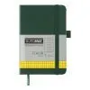 Книга записна Buromax ETALON 95 х 140 мм, 96 аркушів, клітинка, зелений (BM.296160-04)