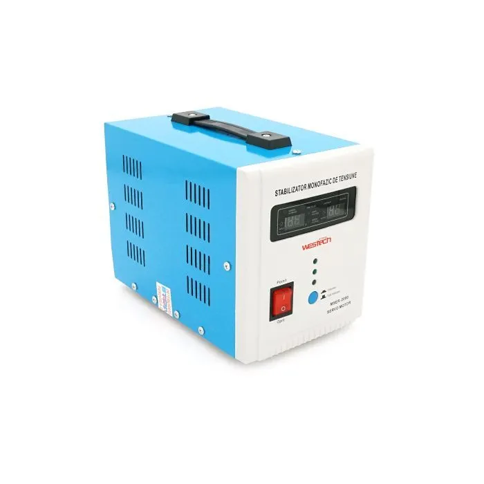 Стабілізатор напруги Westech MSER 2000 VA-V2/1600W , 1ф (MSER 2000 VA-V2B) зображення 3