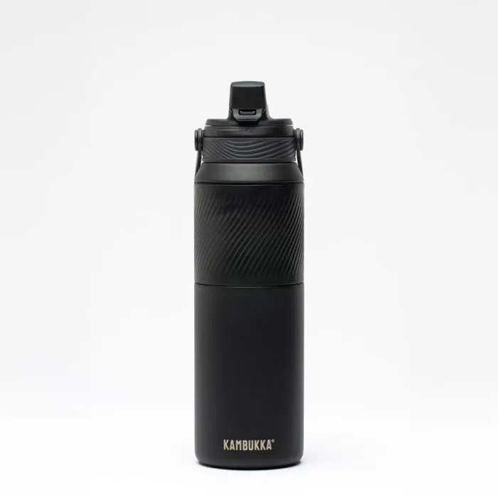 Термокружка Kambukka Dupla 2 в 1 Insulated 1000 мл чорний (11-10007)