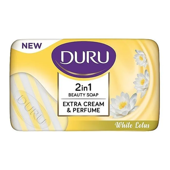 Тверде мило Duru 2in1 Beauty Soap Білий лотос 100 г (8690506520533)