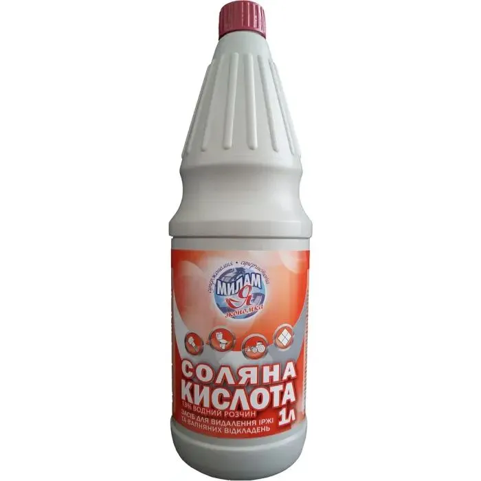 Рідина для чищення ванн Мілам Я Економка Соляна кислота 1 л (4820152290786)