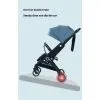 Коляска Haowei X5 Black (чорна) (1203512) изображение 6