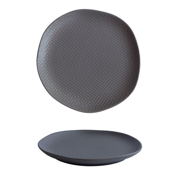 Тарелка Vittora Gray Texture обідня 265мм (VT-P-1265GT) изображение 2