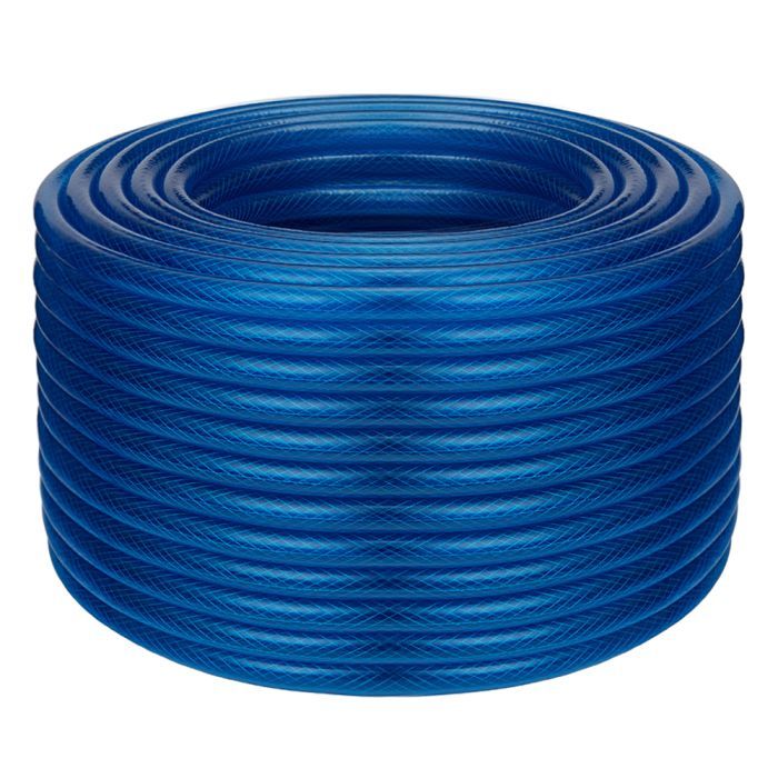 Шланг для поливу Alloid Pro армований, 3-шаровий, AZURE SNAIL, 1/2", 20м (WH-67650) зображення 3