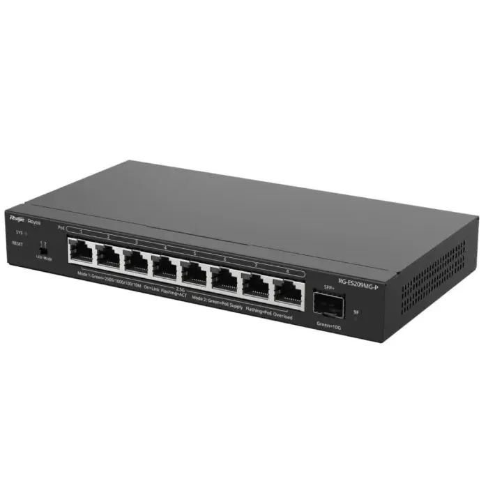 Коммутатор сетевой Ruijie Networks RG-ES209MG-P