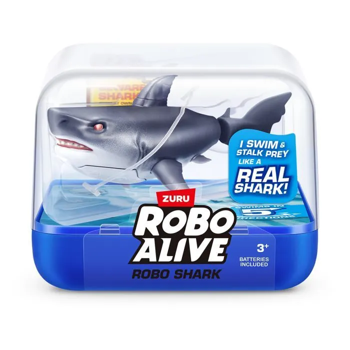 Интерактивная игрушка Pets & Robo Alive S1 Черная робоакула (71165-1)