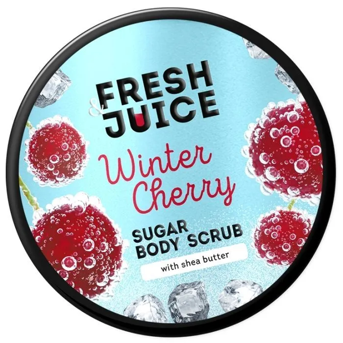 Скраб для тіла Fresh Juice Winter Cherry Sugar Body Scrub 200 мл (4823015946219)