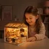 Конструктор Mini House румбокс серії Інтер'єр – Пекарня (світло) (8011)