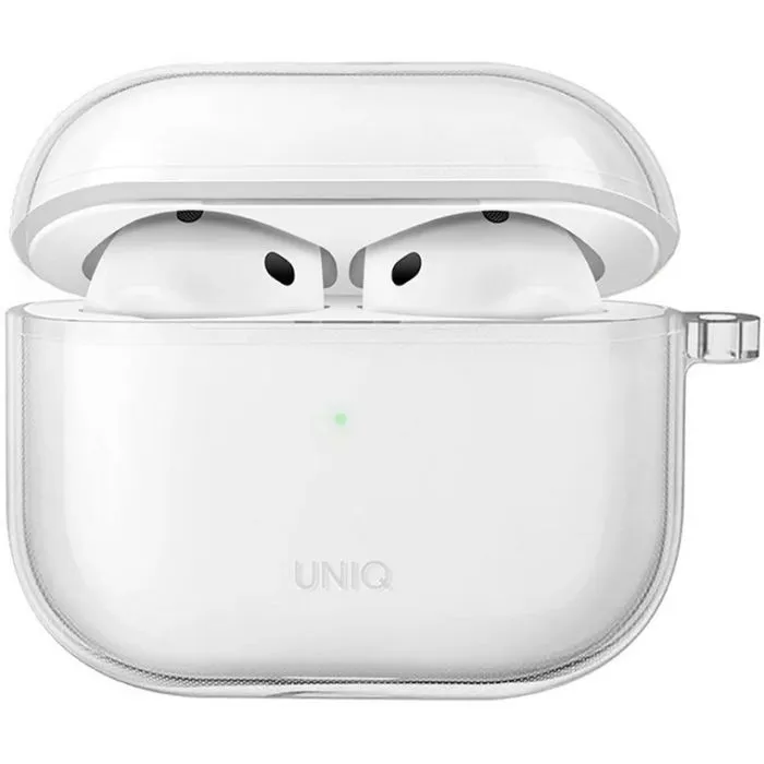 Чохол для навушників Uniq Чохол UNIQ Glase AirPods 4 glossy clear (8886463691311) (8886463691311)