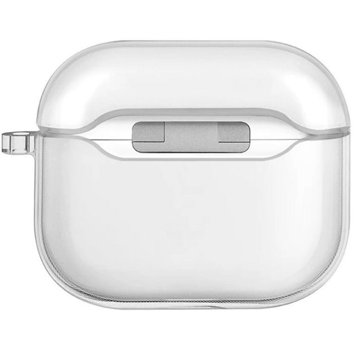 Чохол для навушників Uniq Чохол UNIQ Glase AirPods 4 glossy smoke (8886463691663) (8886463691663) зображення 2