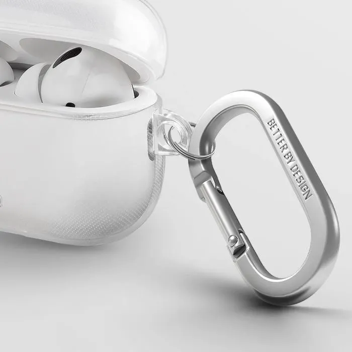Чохол для навушників Uniq Чохол UNIQ Glase AirPods 4 glossy clear (8886463691311) (8886463691311) зображення 3