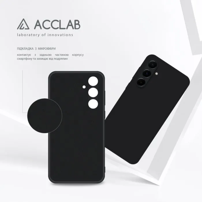 Чохол до мобільного телефона ACCLAB SoftShell Samsung Galaxy A55 Black (1283126592140) зображення 10
