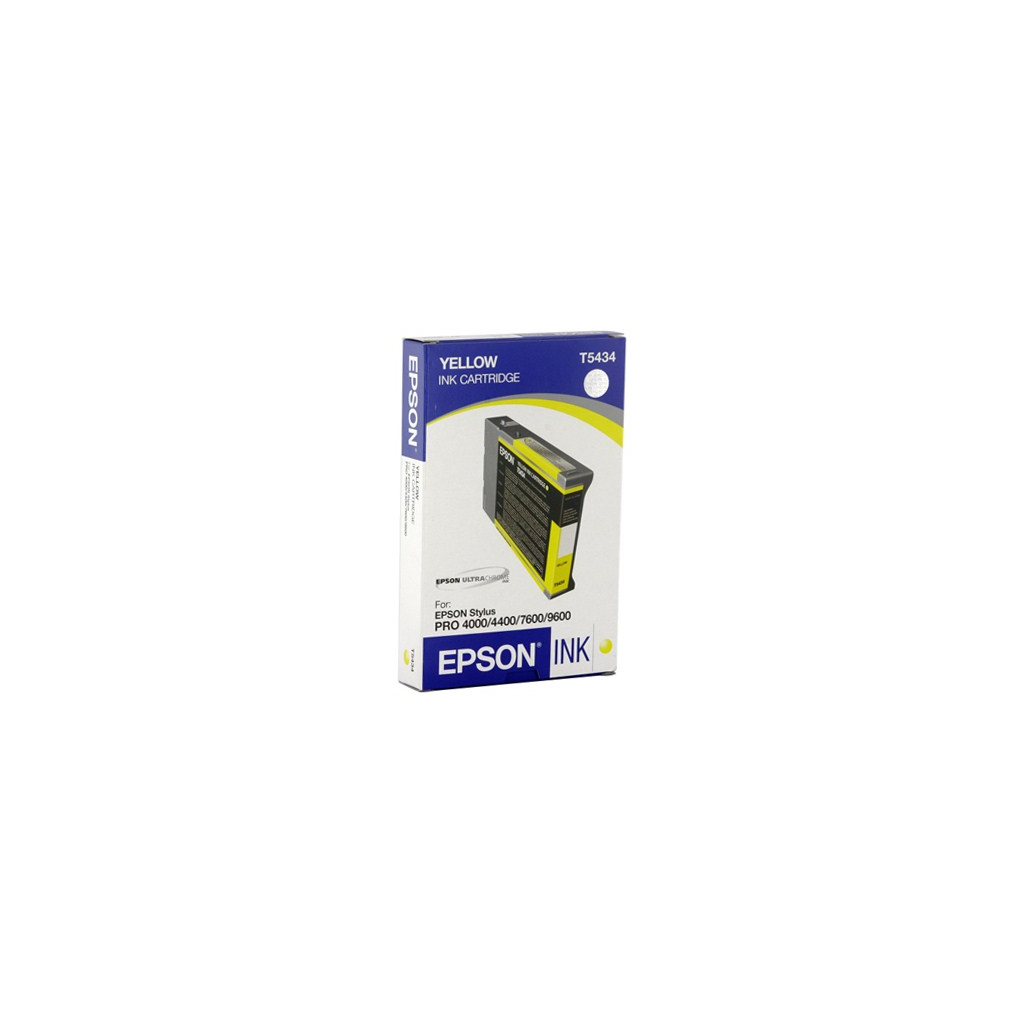 Картридж Epson St Pro 4000/4400/7600/9600 yellow (C13T543400)