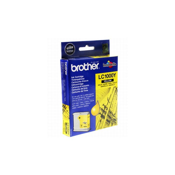 Картридж DCP-130/ 330/ 350 yellow Brother (LC1000Y)