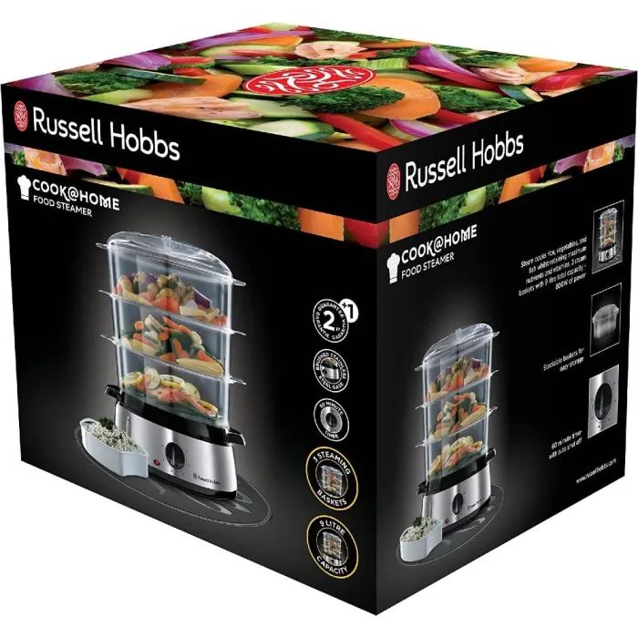 Пароварка Russell Hobbs Cook@Home (19270-56) изображение 9