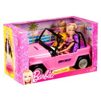 Игровой набор Barbie Барби и Кен в джипе (Y6856)