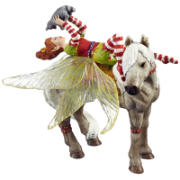Фігурка Schleich Фея-эльф Марвин на коне (70427)