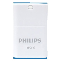 USB флеш накопитель Philips 16GB Pico Blue USB 2.0 (FM16FD85B/97) изображение 2
