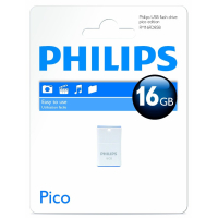 USB флеш накопитель Philips 16GB Pico Blue USB 2.0 (FM16FD85B/97) изображение 5