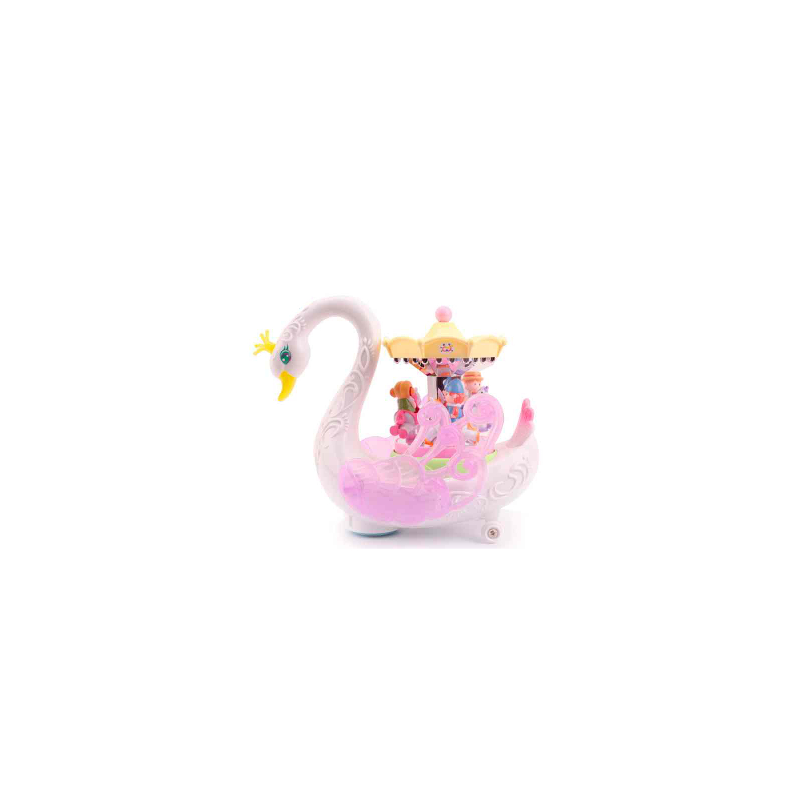 Музична іграшка Huile Toys Лебедь-карусель (536) зображення 2