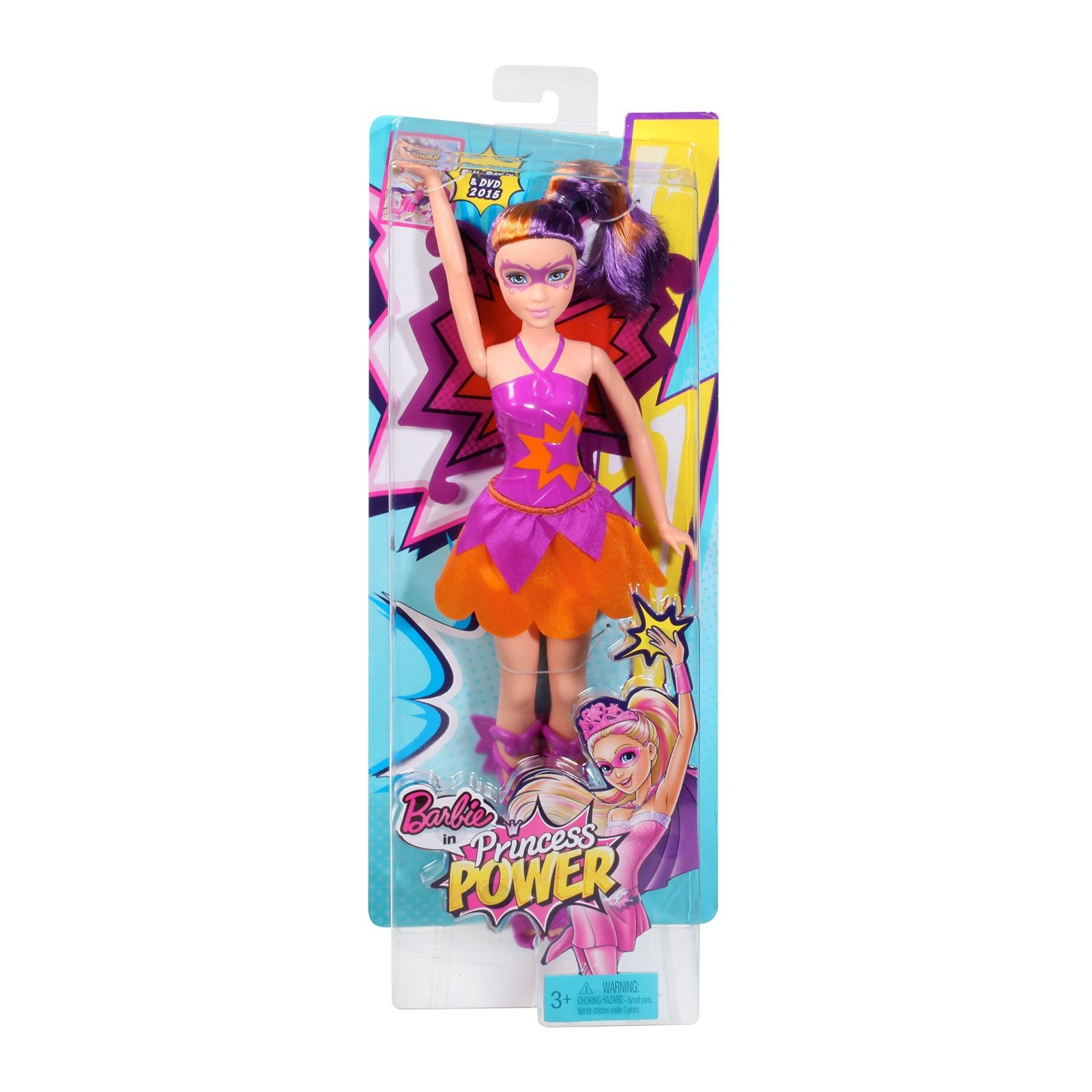 Кукла Barbie Помощница супергероини в розовом костюме (CDY65-2) изображение 4