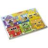 Развивающая игрушка Melissa&Doug Деревянная доска с задвижками (MD13785) изображение 2