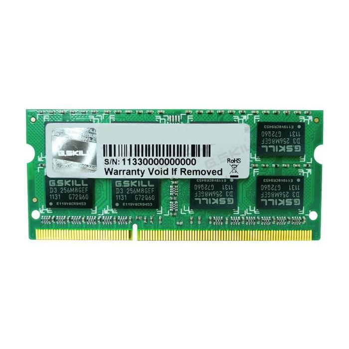 Модуль памяти для ноутбука SoDIMM DDR3L 8GB 1600 MHz G.Skill (F3-1600C11S-8GSL)