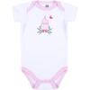 Боди детское Luvable Friends 5 шт с короткими рукавами для девочек (50638.9-12) изображение 2