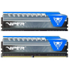 Модуль памяти для компьютера DDR4 16GB (2x8GB) 2800 MHz V ELITE KIT BLK/BLU Patriot (PVE416G280C6KBL)