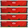 Модуль памяти для компьютера DDR3 32GB (4x8GB) 2133 MHz Vulcan Red Team (TLRED332G2133HC10QQC01)