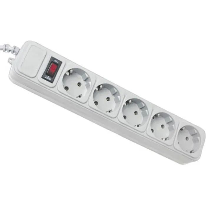 Сетевой фильтр питания Maxxter SPM5-G-15G grey, 4.5 м кабель, 5 розеток (SPM5-G-15G) изображение 6