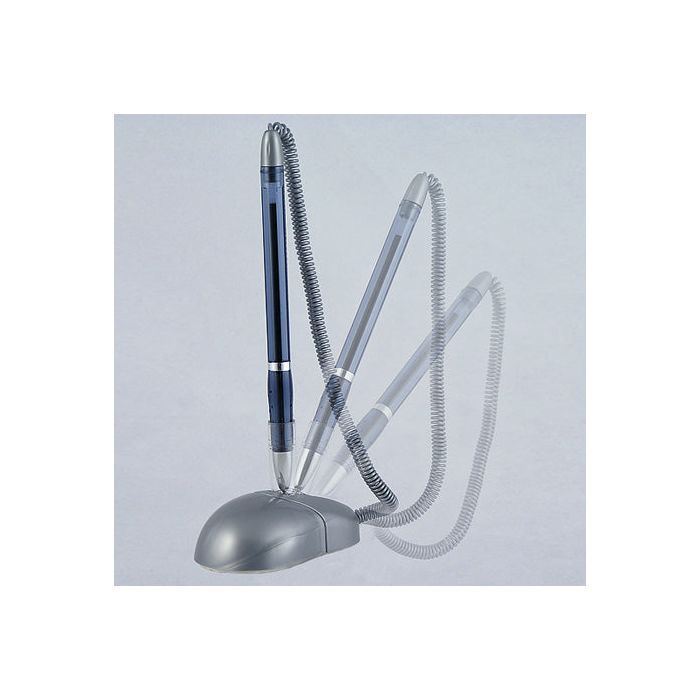 Ручка шариковая Axent Desk pen, blue, 1шт (AB1019-02-А) изображение 3