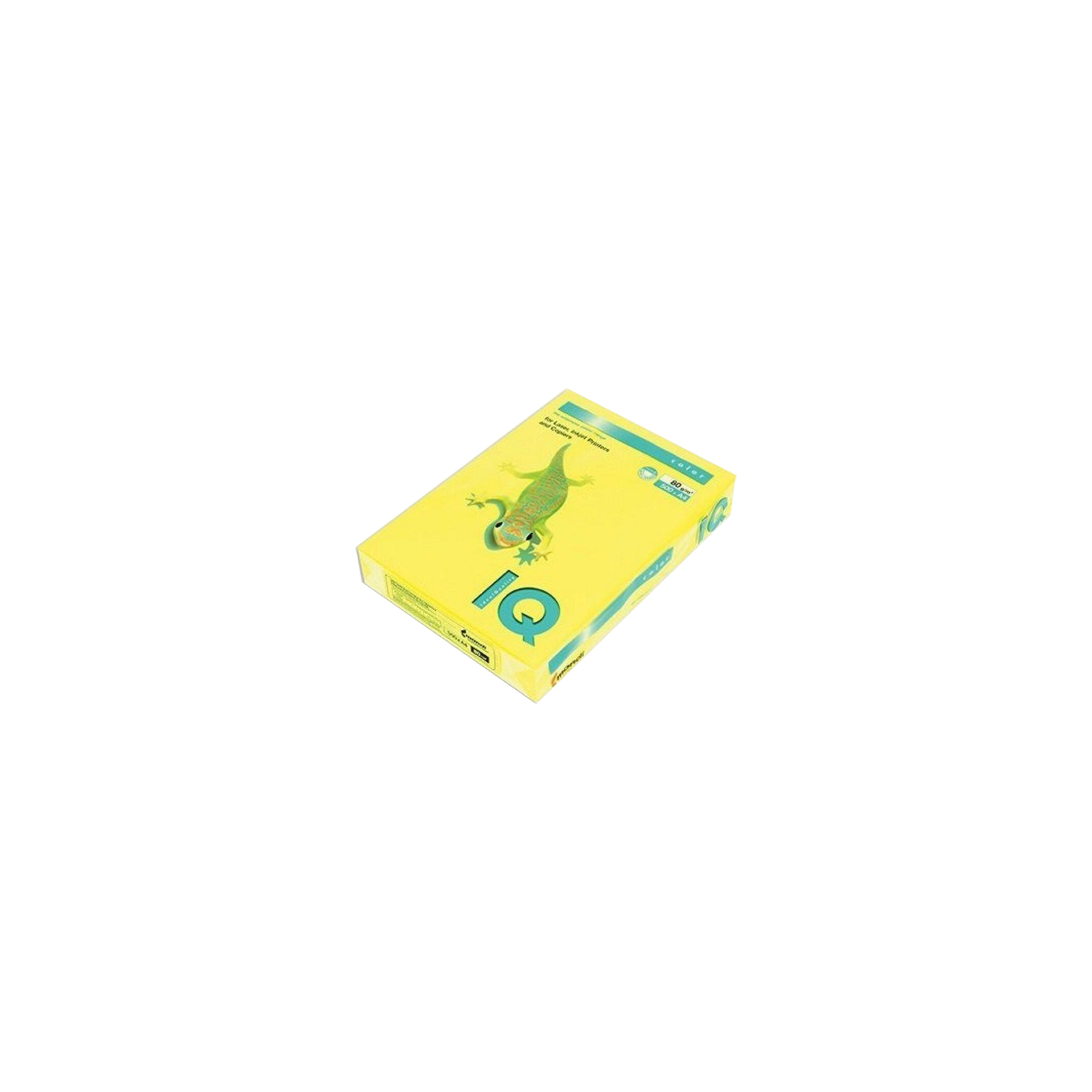 Папір Mondi IQ color А4 intensive, 80g 500sheets, canary yellow (A4.80.IQI.CY39.500)
