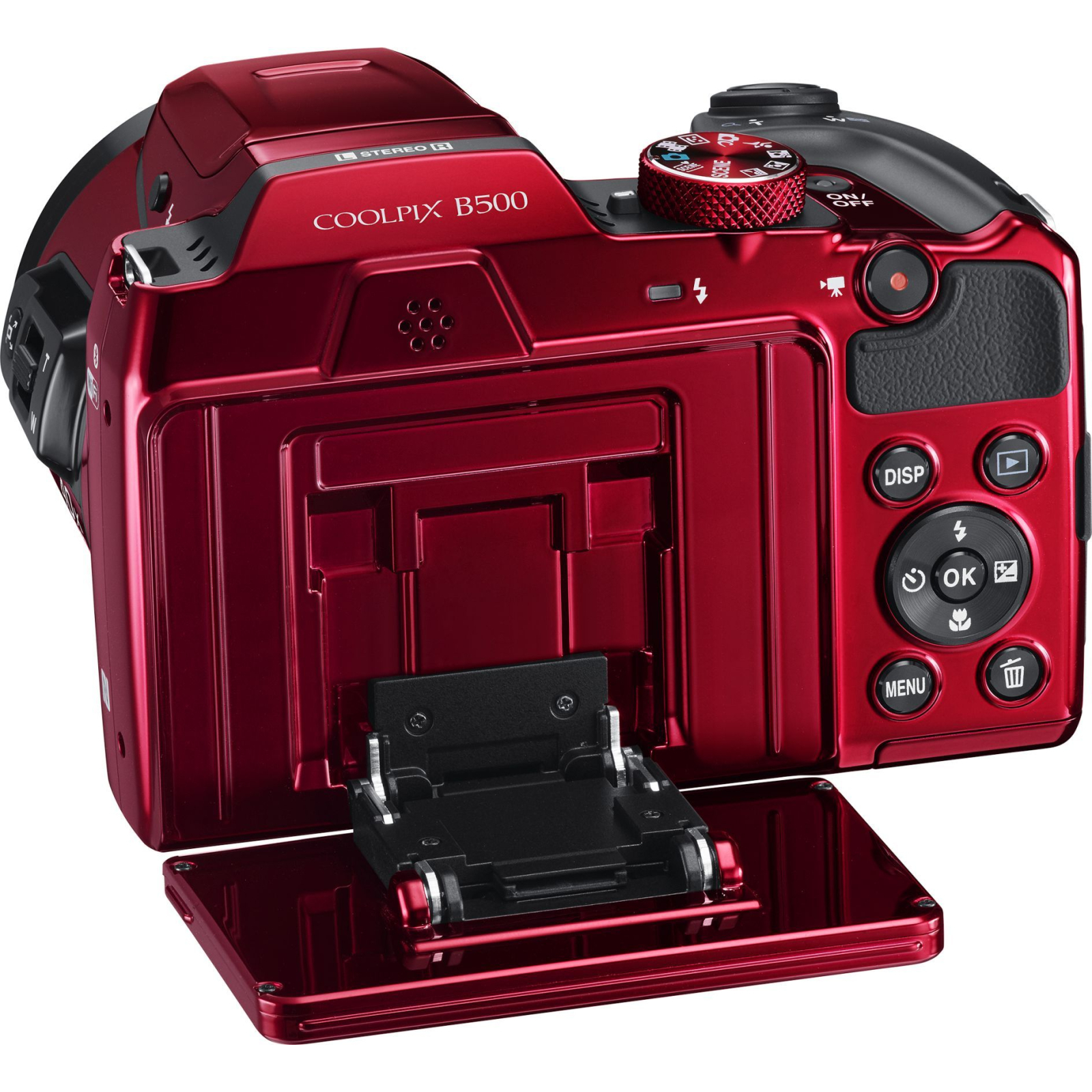 Цифровой фотоаппарат Nikon Coolpix B500 Red (VNA953E1) изображение 5