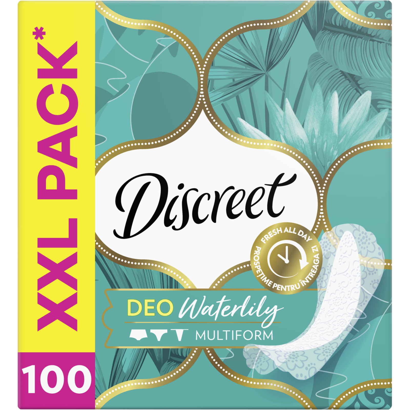 Щоденні прокладки Discreet Deo Water Lily 100 шт. (8001090162274/8700216152921) зображення 2