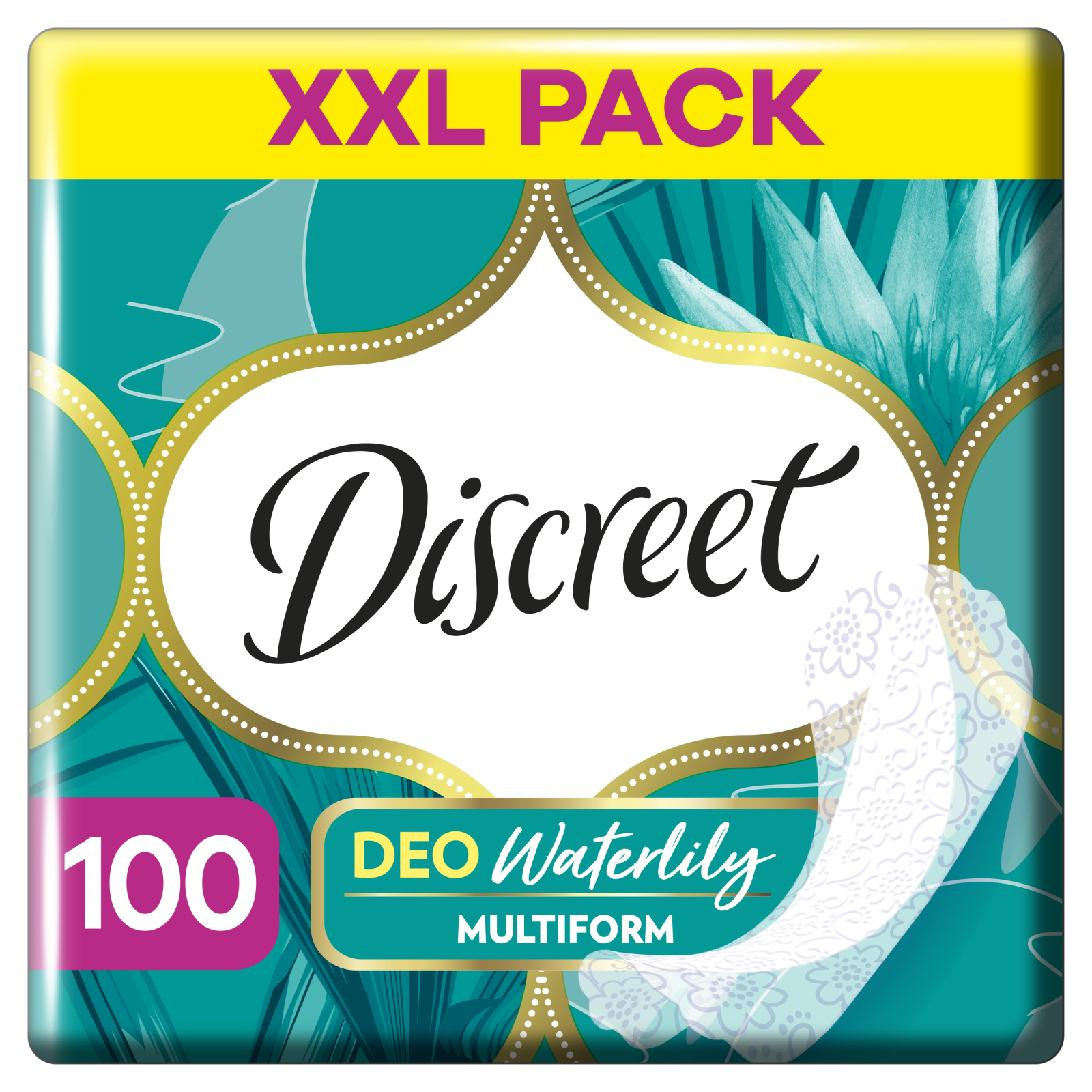 Ежедневные прокладки Discreet Deo Waterlily 120 шт. (8700216234245)