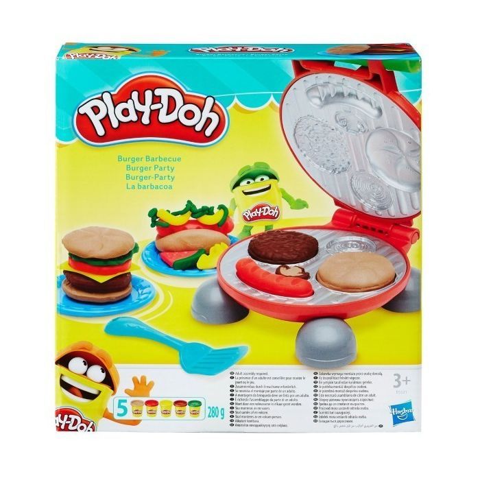 Набор для творчества Hasbro Play-Doh Бургер гриль (B5521)