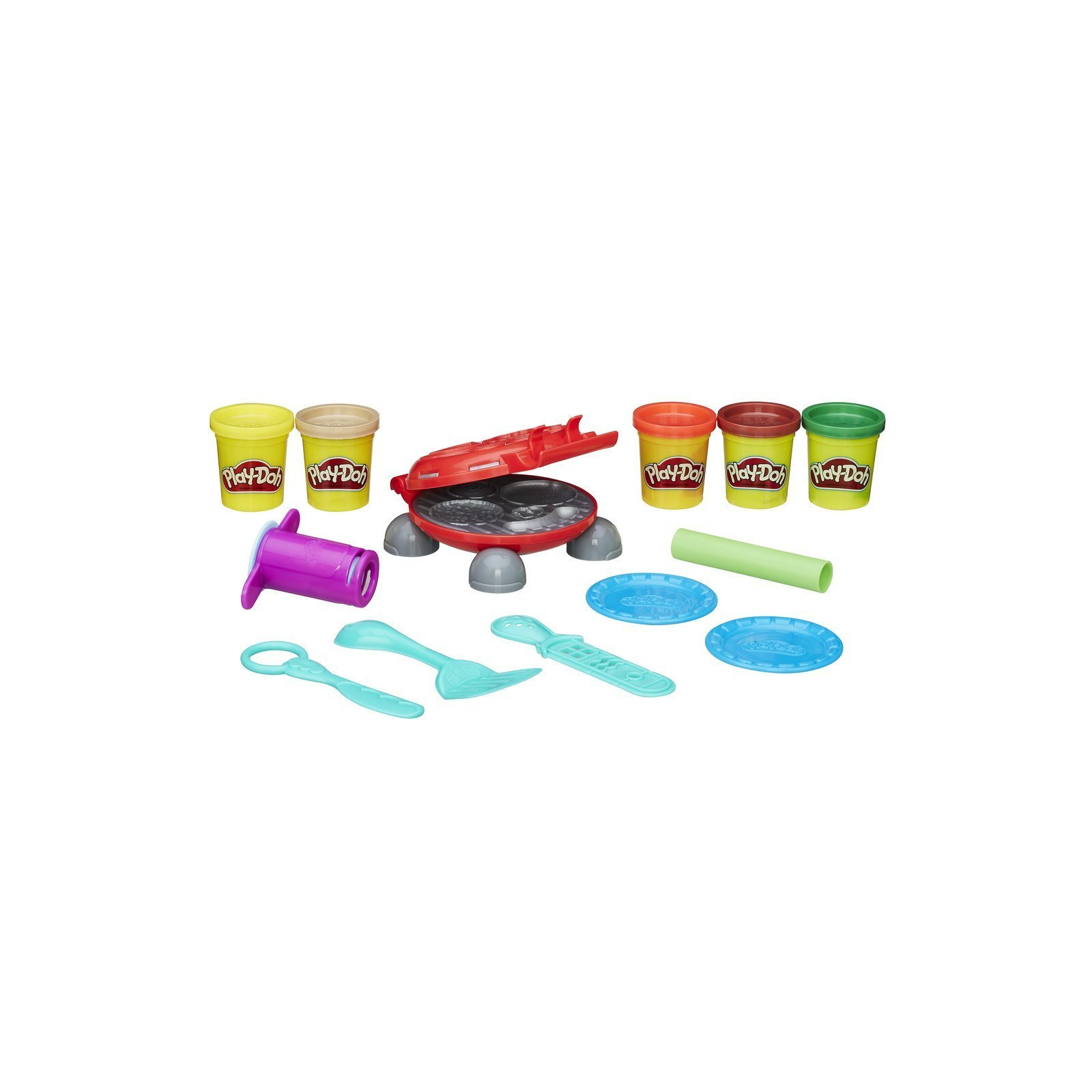 Набір для творчості Hasbro Play-Doh Бургер гриль (B5521) зображення 2