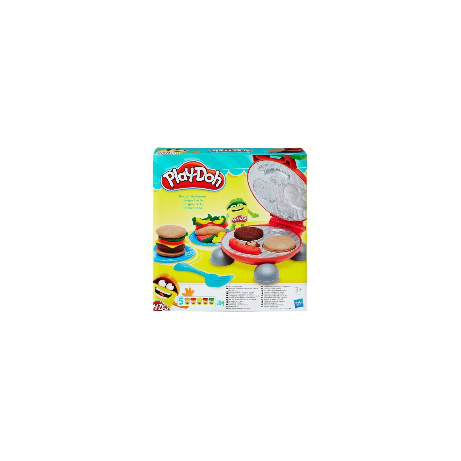 Набір для творчості Hasbro Play-Doh Бургер гриль (B5521)