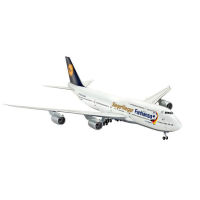 Сборная модель Revell Самолет Boeing 747-8 Fanhansa Siegerflieger 1:144 (1111) изображение 2