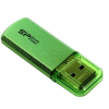 USB флеш накопитель Silicon Power 64GB Helios 101 Green USB 2.0 (SP064GBUF2101V1N) изображение 2