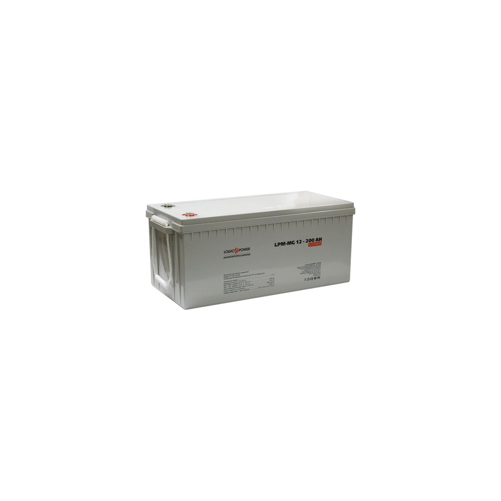 Батарея к ИБП LogicPower LPM-GL 12В 200 Ач (4156)