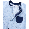 Человечек Bibaby велюровый с карманчиком "London" (60169-68B-blue) изображение 4
