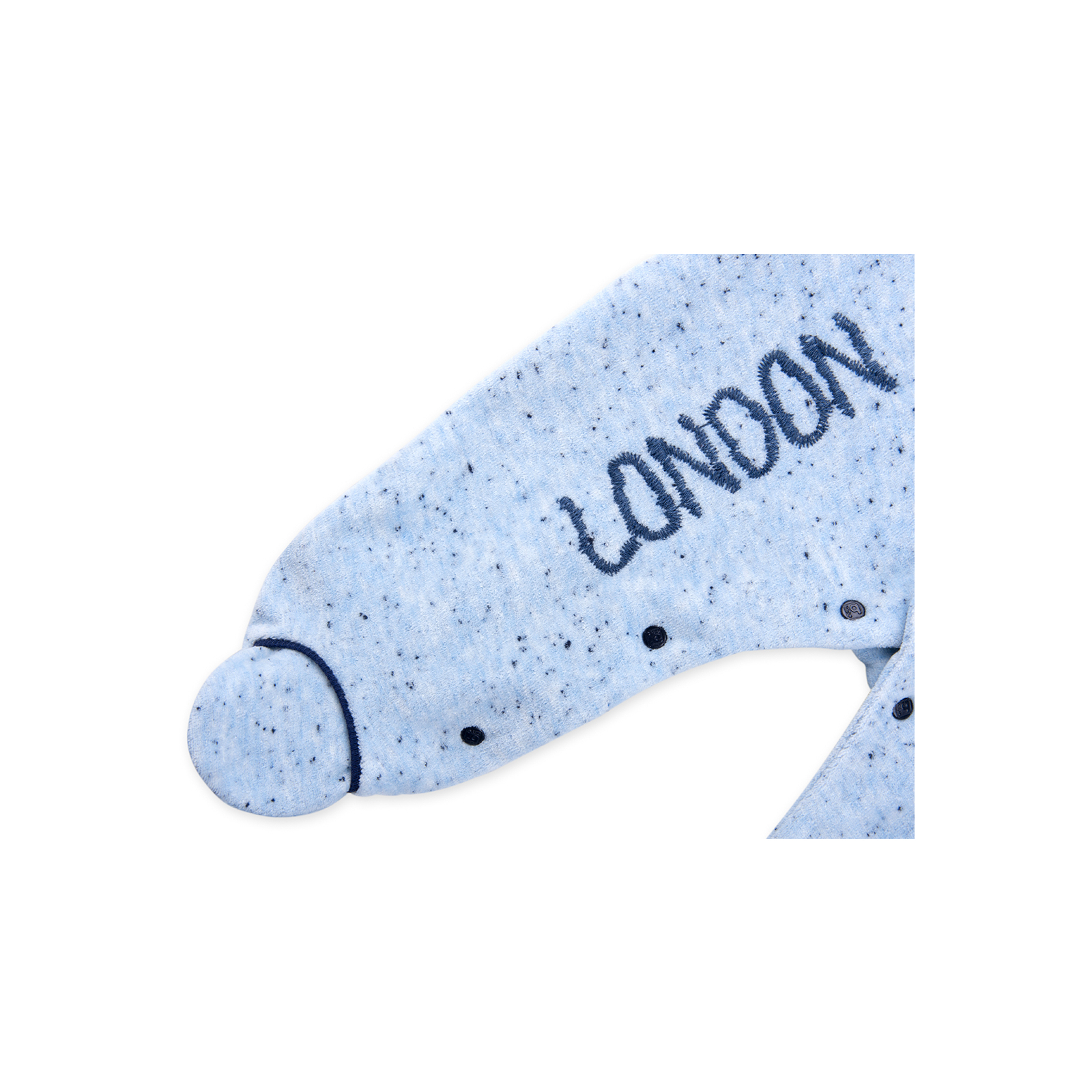 Человечек Bibaby велюровый с карманчиком "London" (60169-62B-blue) изображение 5