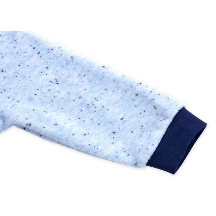 Человечек детский Bibaby велюровый с карманчиком "London" (60169-68B-blue) изображение 6