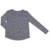 Кофта дитяча Breeze з аплікацією з паєток "BEST" (1257_1-116G-gray blue) зображення 2