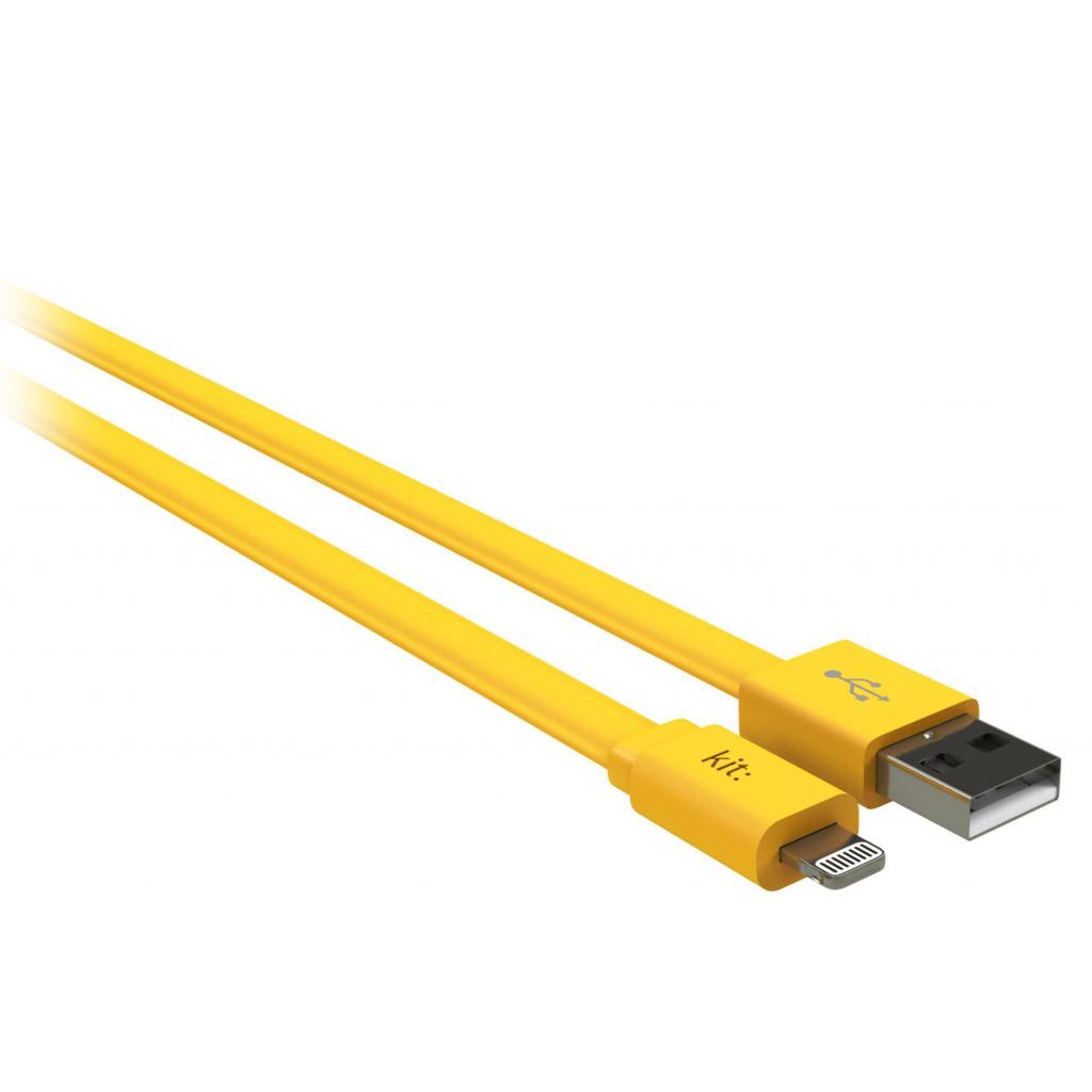 Дата кабель USB 2.0 AM to Lightning 1.0m Kit (IP5USBFRESHYL) изображение 2